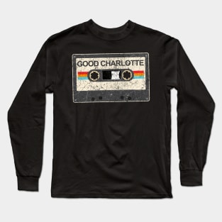 kurniamarga vintage cassette tape Good Charlotte Long Sleeve T-Shirt